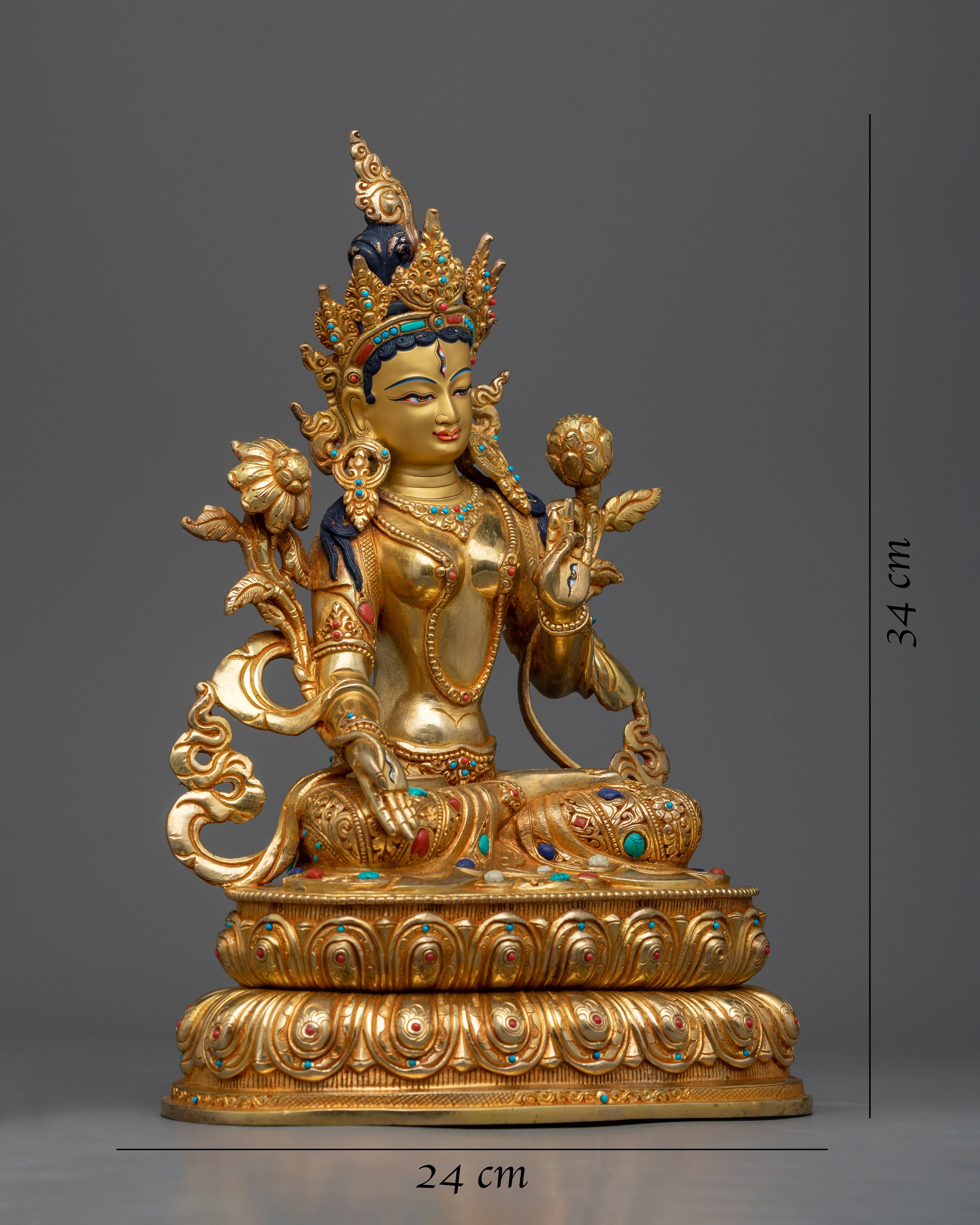 white tara buddha