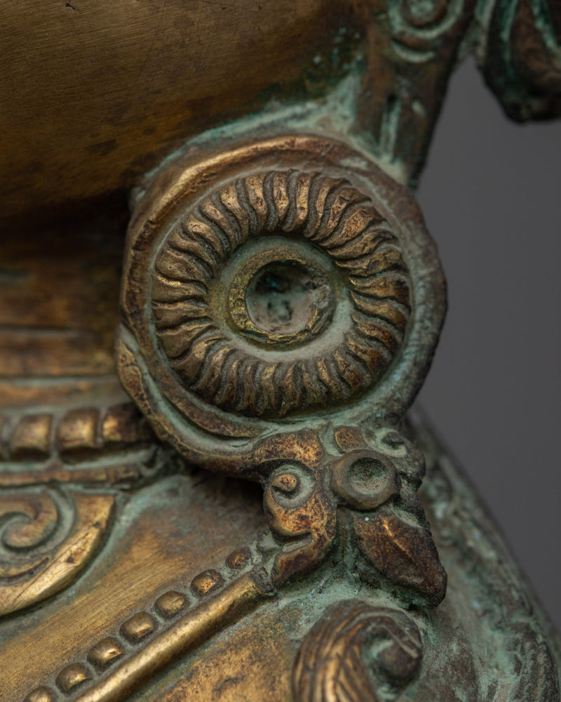 Vajrasattva Mantra Visualization Statue | Purity and Spiritual Transformation