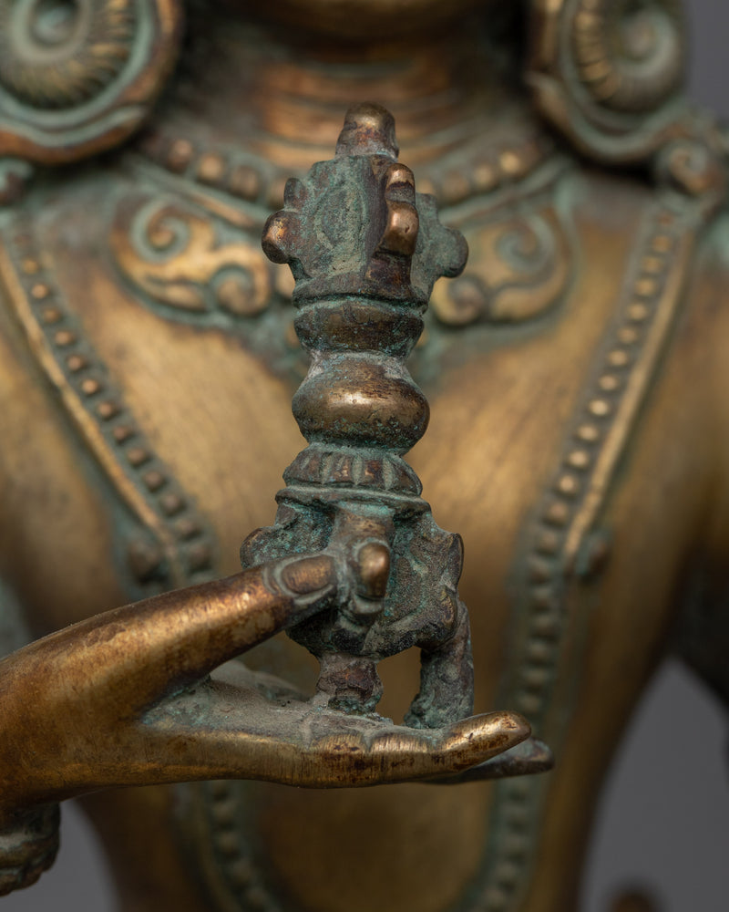 Vajrasattva Mantra Visualization Statue | Purity and Spiritual Transformation