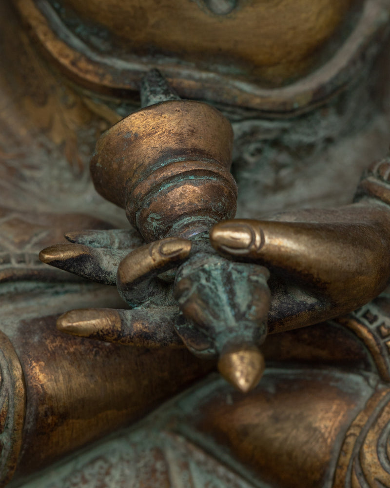 Vajrasattva Mantra Visualization Statue | Purity and Spiritual Transformation
