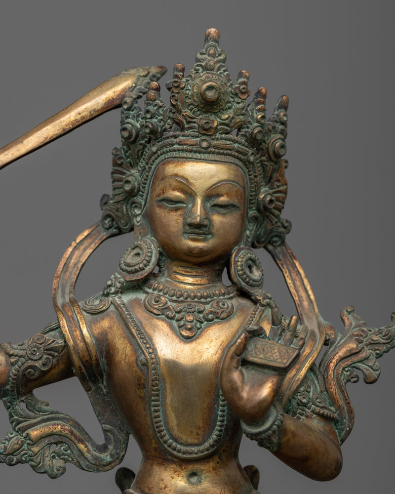 manjushree-god-statue