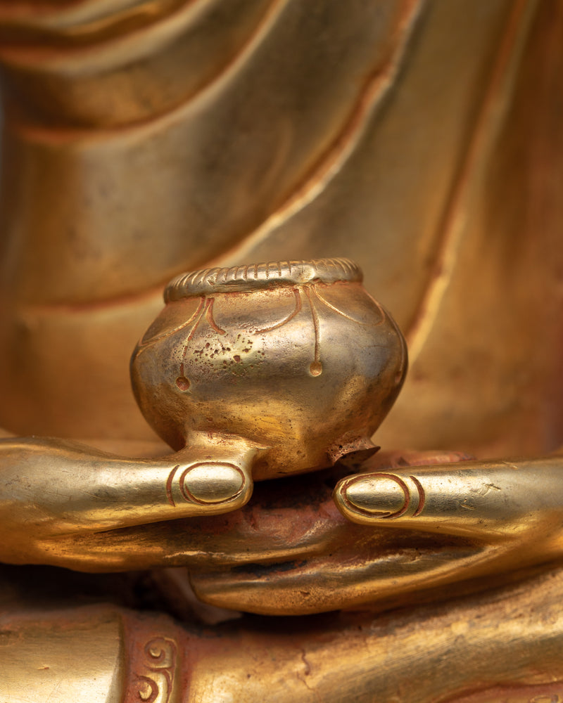 Amitabha Buddha Zen Statue | Embracing the Infinite Light