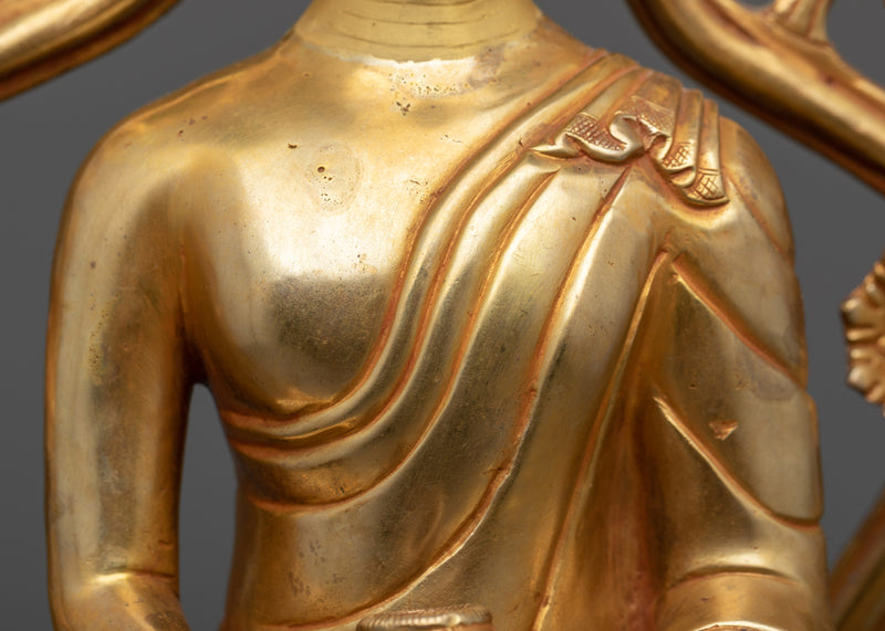 Amitabha Buddha Zen Statue | Embracing the Infinite Light