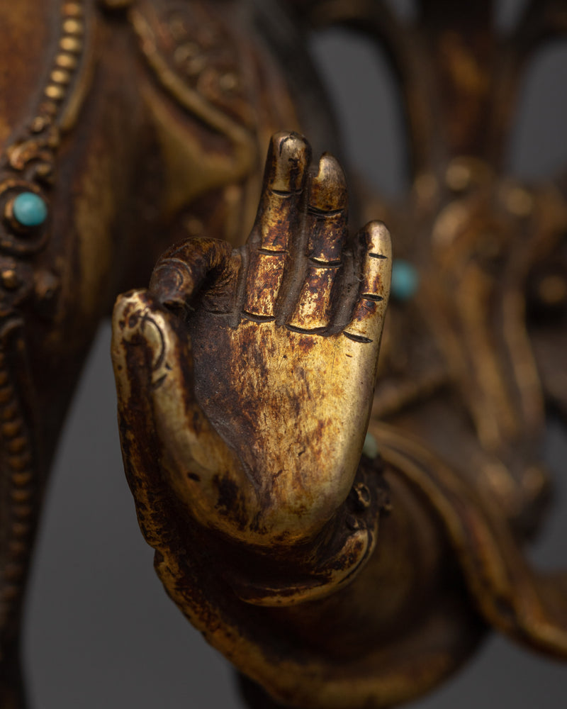 Manjushri Art Sculpture | Illuminate Your Path to Spiritual Growth