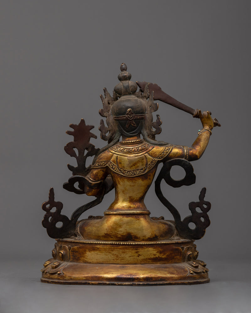 Manjushri Art Sculpture | Illuminate Your Path to Spiritual Growth