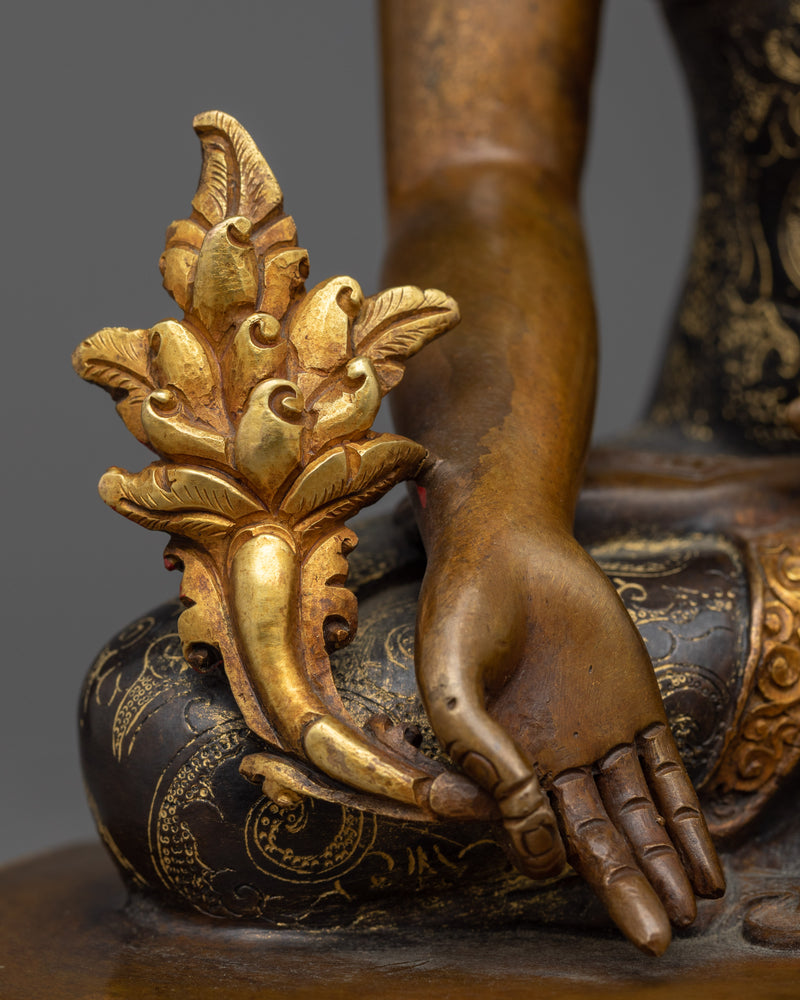 Medicine Buddha Blue Buddha Statue | A Portal to Healing and Enlightenment