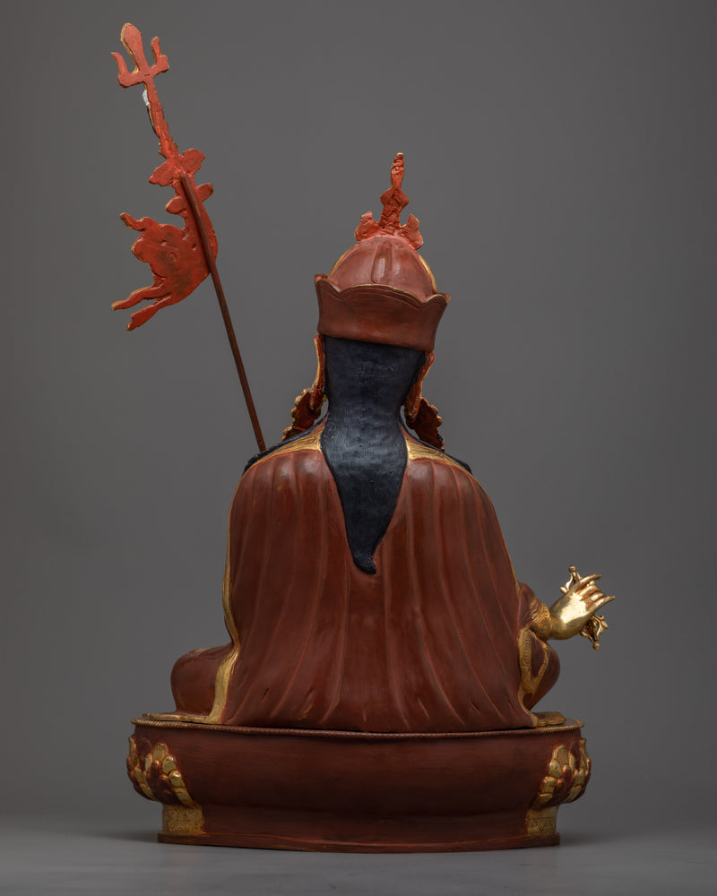 Statue for Chanting Mantra of Guru Rinpoche | Iconic Guru Rinpoche Figure