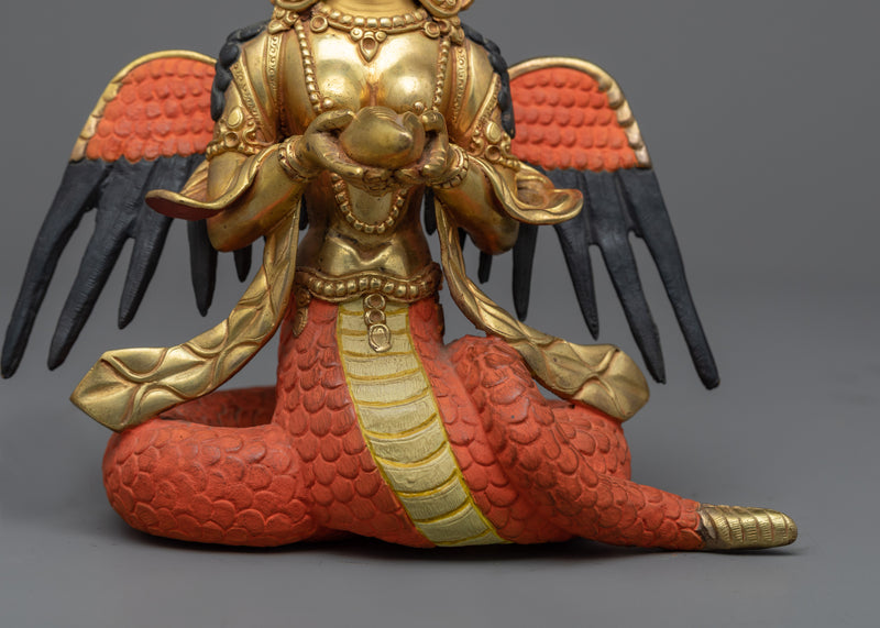 Naag Kanya Statue | A Shimmering Tribute to Serpent Mystique