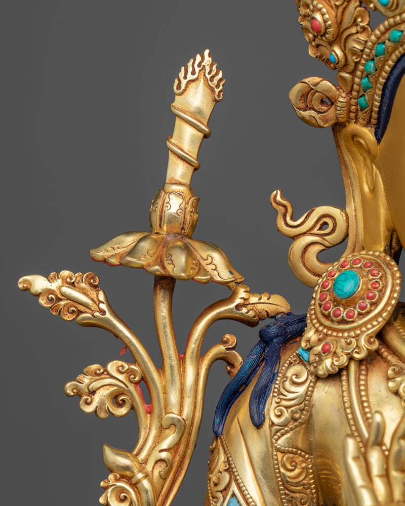 Tikshna Manjushri Statue | Embodiment of Piercing Wisdom
