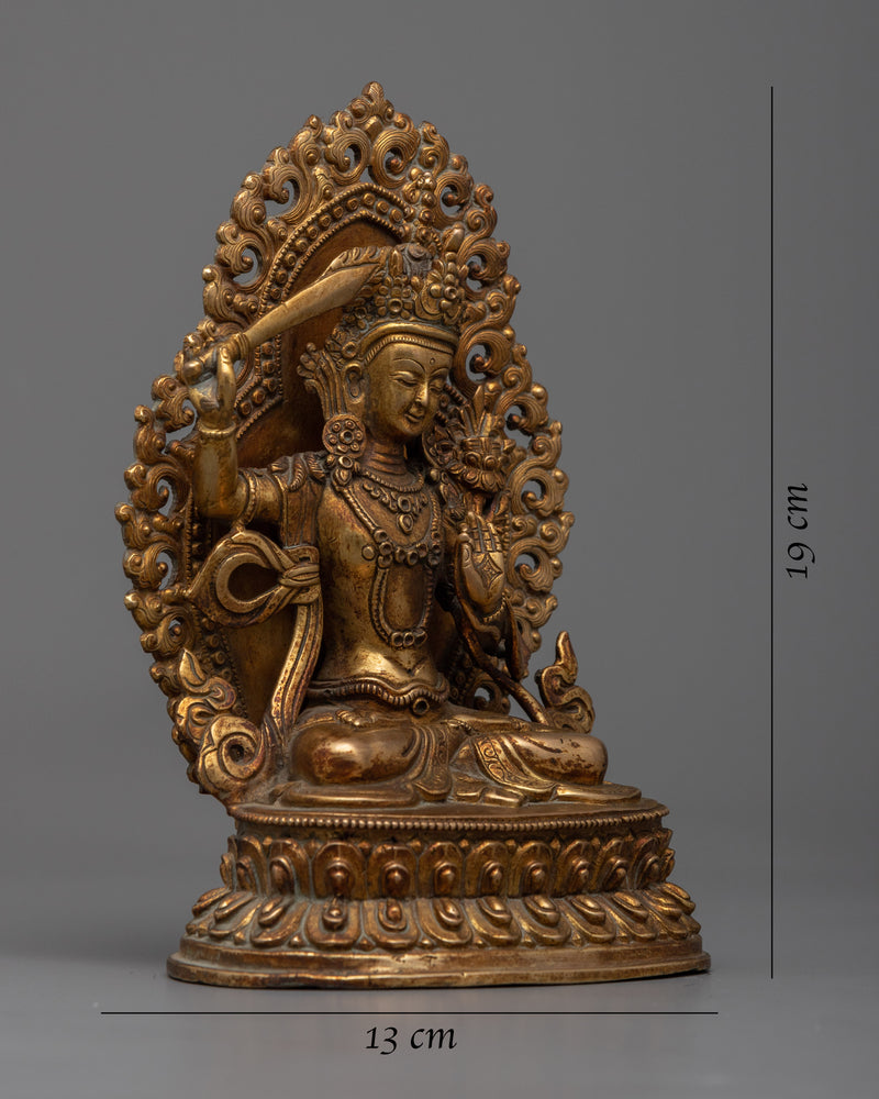 manjushri-long-mantra-statue