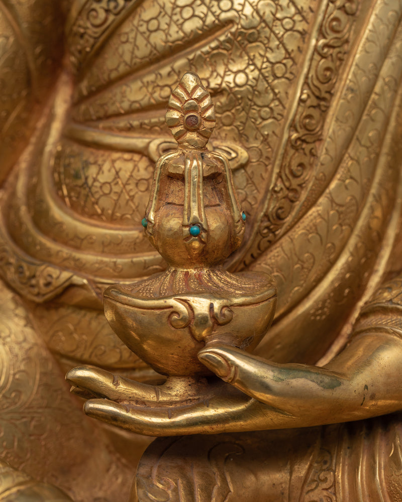 Guru Rinpoche 20 Inch Statue | Handmade in Traditional Nepali Art