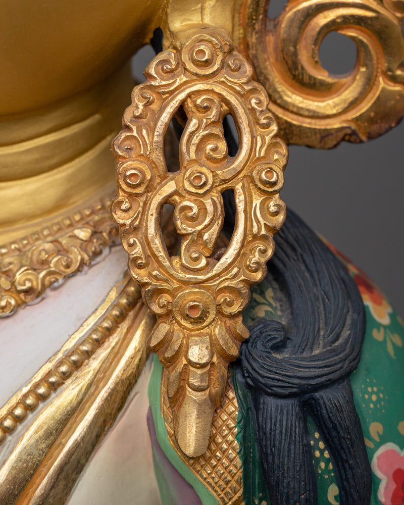 Statue to practice 100 syllable mantra of vajrasattva | Exquisite Handmade Craftsmanship