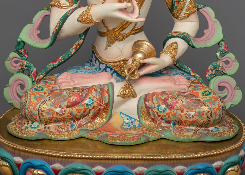 Statue to practice 100 syllable mantra of vajrasattva | Exquisite Handmade Craftsmanship