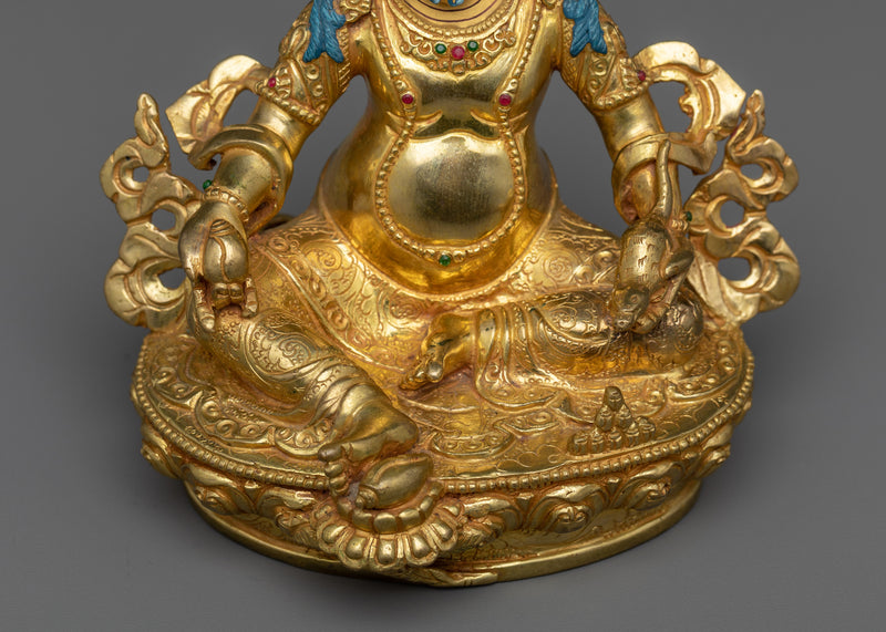 Yellow Kuber Statue | Beacon of Prosperity