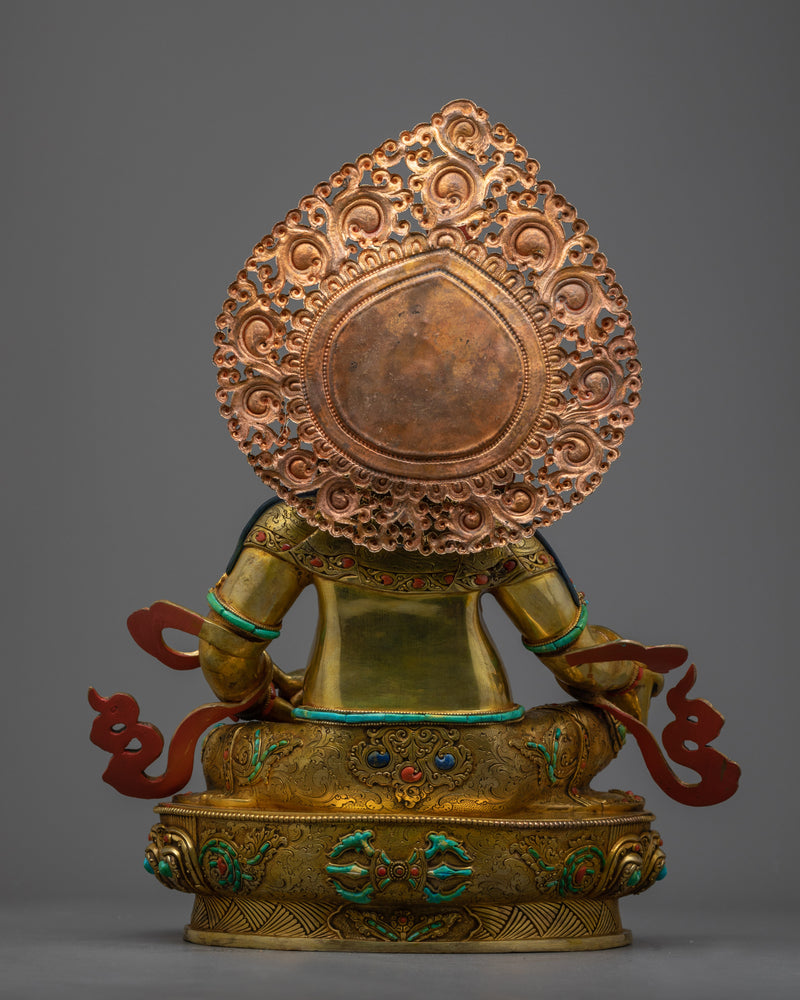 Majestic Dzambhala Kuber Bhagwan Statue | Embodying Wealth & Prosperity