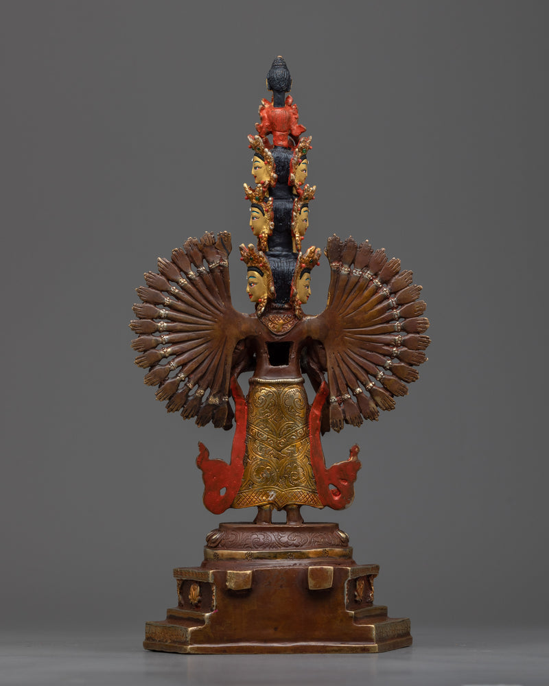 1000-Armed Avalokiteshvara Sculpture | Embodying Infinite Compassion