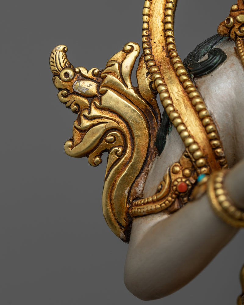 Colorful Vajrasattva Statue | The Pure Essence of Enlightenment