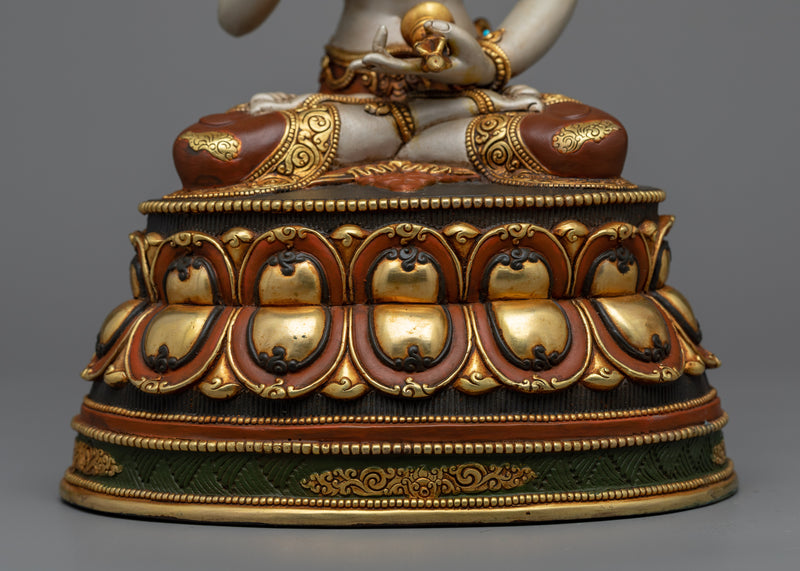 Colorful Vajrasattva Statue | The Pure Essence of Enlightenment