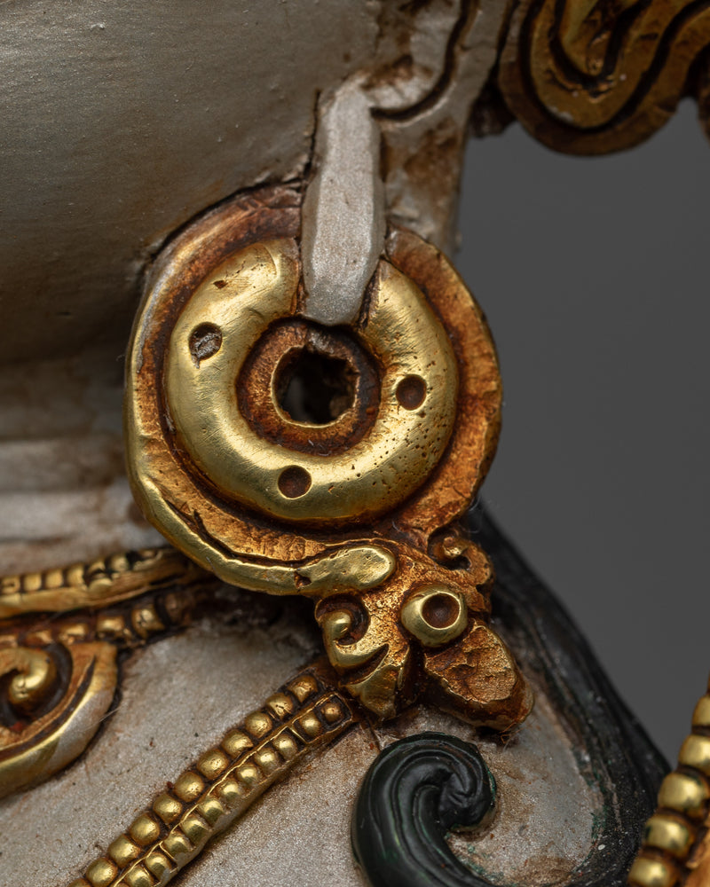 Colorful Vajrasattva Statue | The Pure Essence of Enlightenment