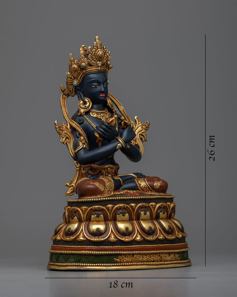 Vajradhara Tibatena Dorje Chang Statue | Handmade Rare Sculpture