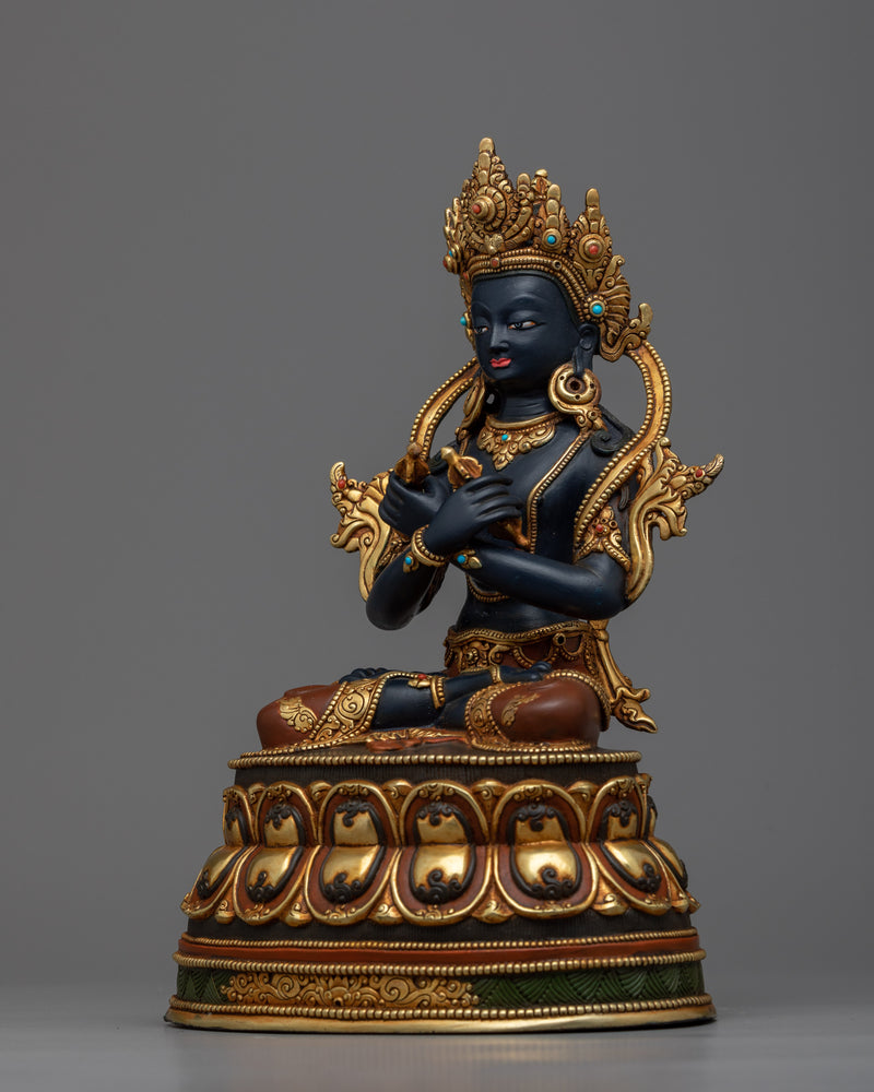 Vajradhara Tibatena Dorje Chang Statue | Handmade Rare Sculpture