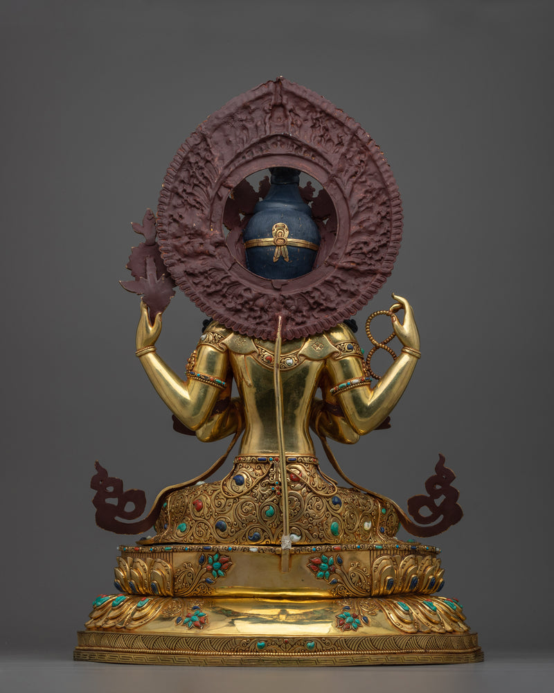 Statue of Chenrezig | Compassion's Majestic Embodiment