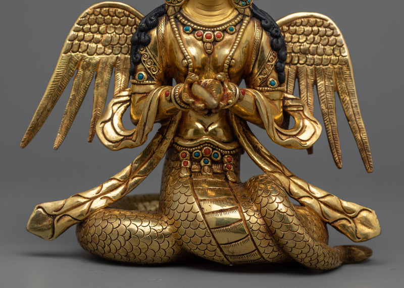 Nag Kanya Naga Statue | Serpentine Grace Melds with Sacred Artistry