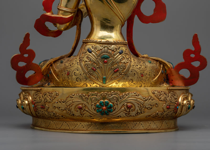 Manjushri Sculpture on Buddhism | Beacon of Supreme Wisdom