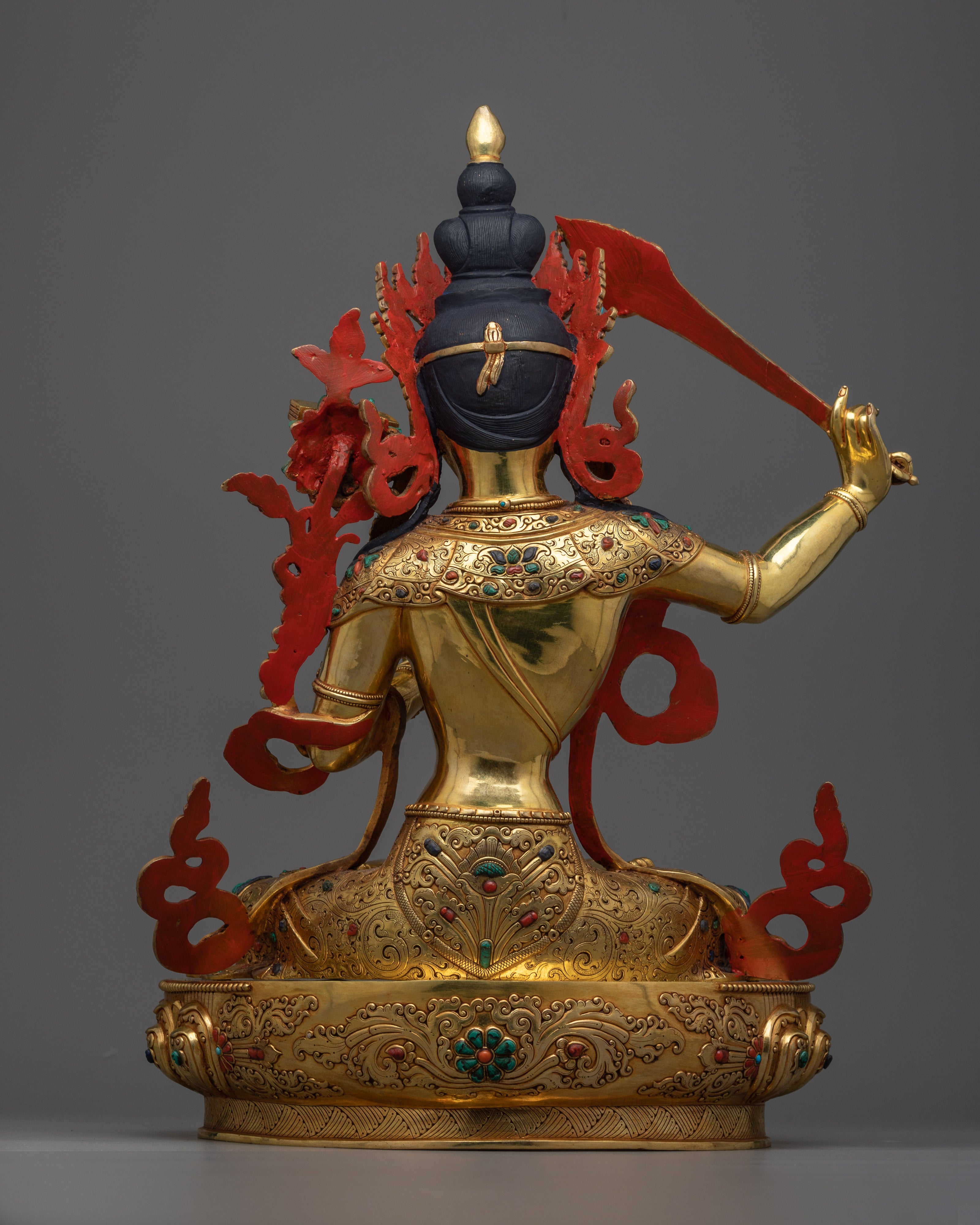 Manjushri Sculpture on Buddhism | Beacon of Supreme Wisdom