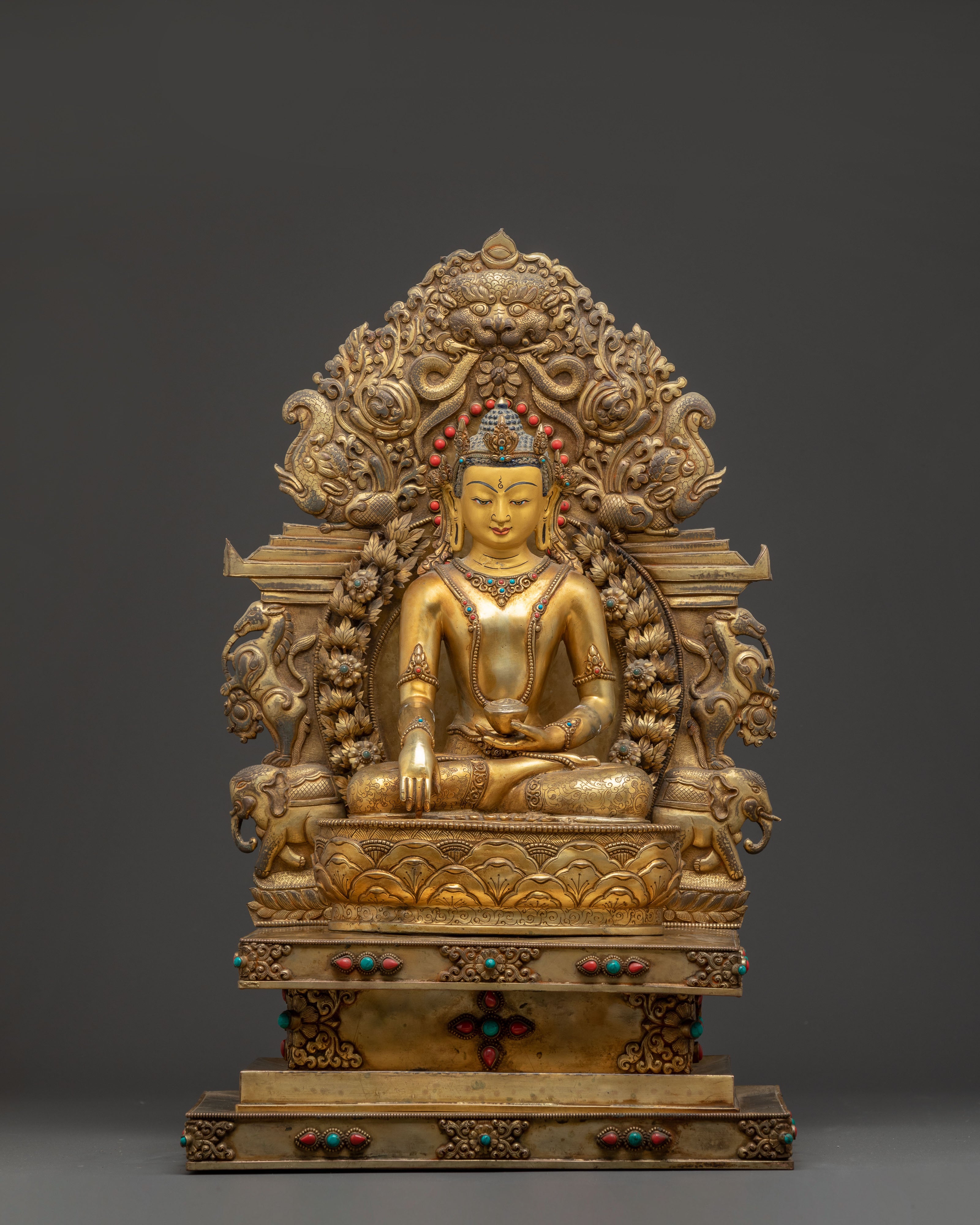 Handmade Gautama Buddha Sculpture Sage of the Shakyas 