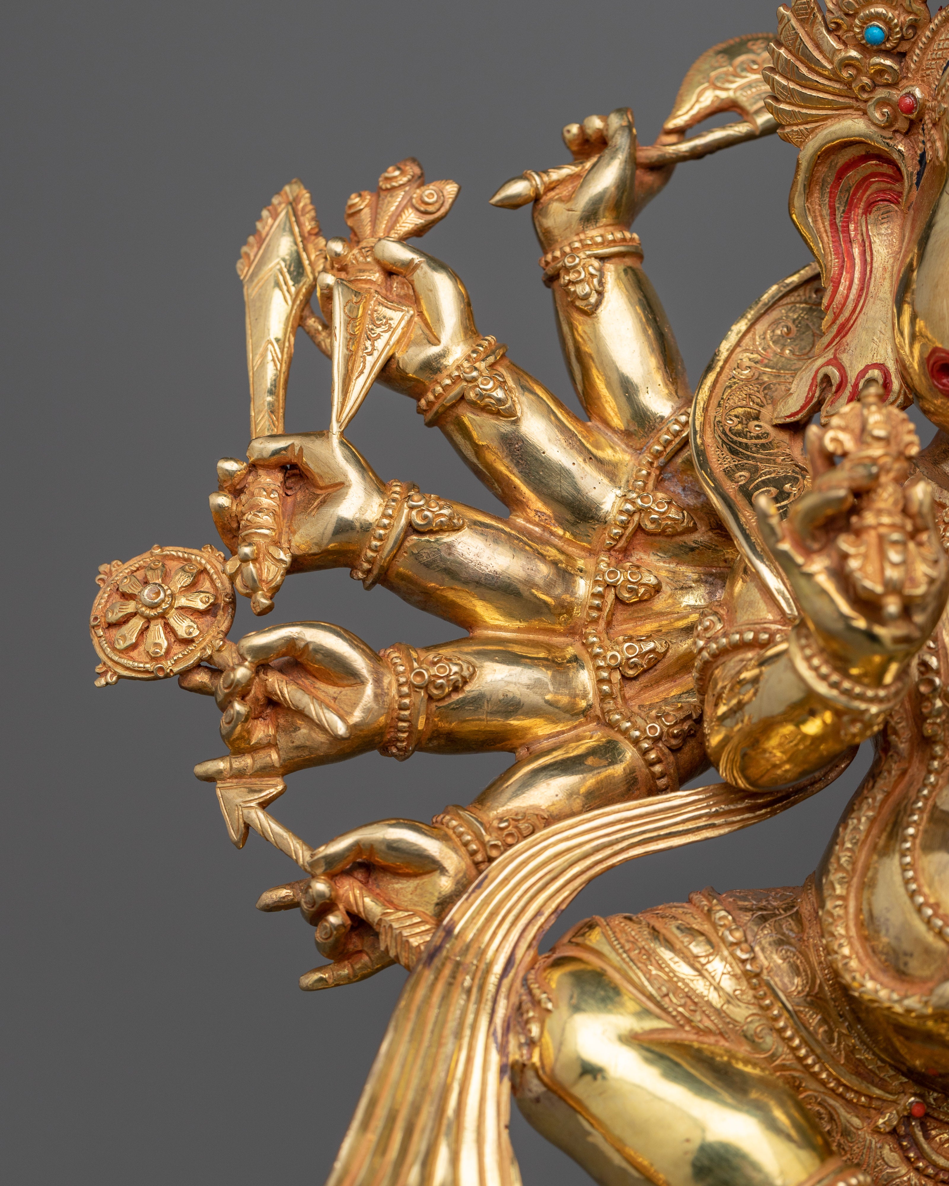 Exquisite Ganesha Buddhism Sculpture | Handcrafted Excellence