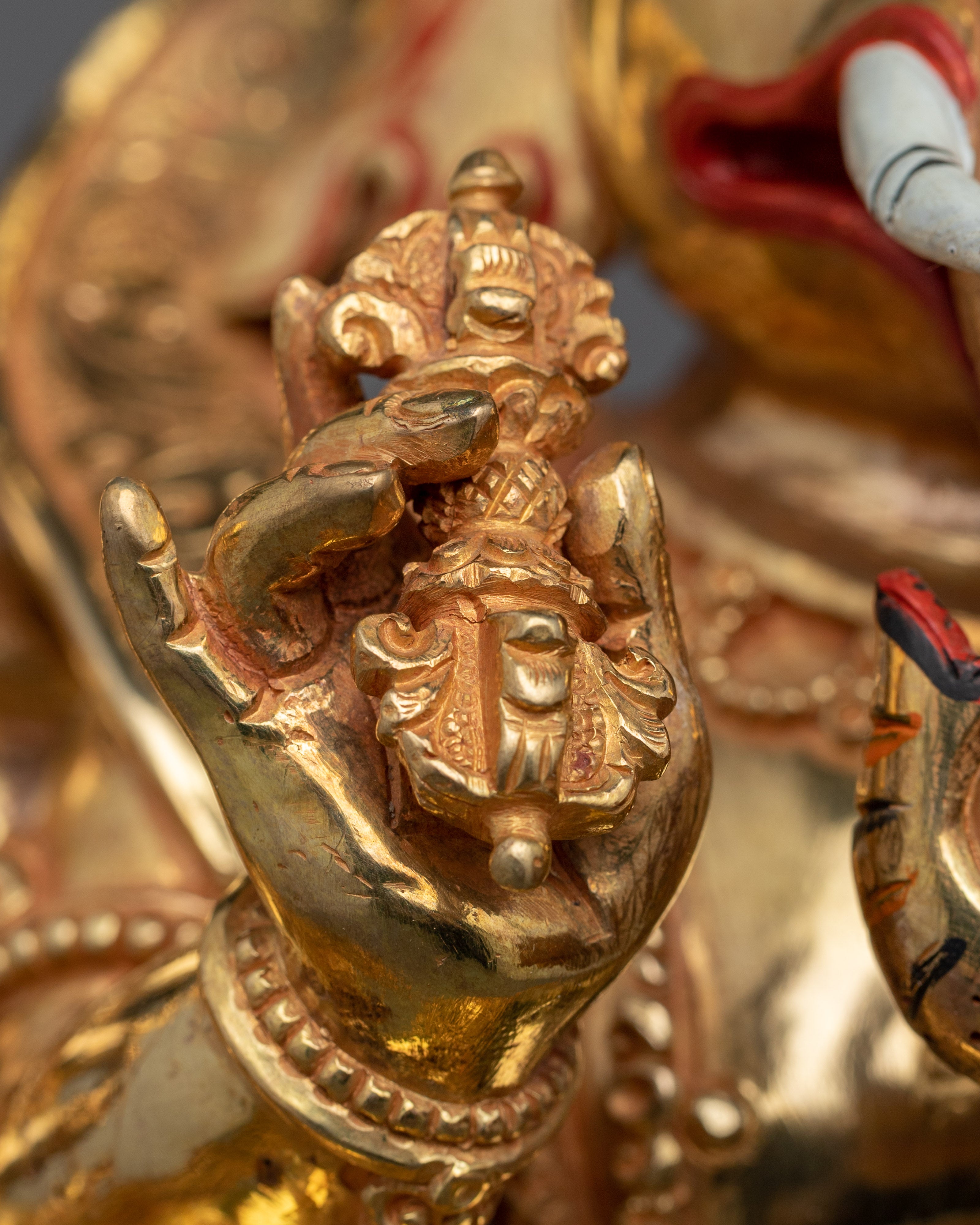 Exquisite Ganesha Buddhism Sculpture | Handcrafted Excellence