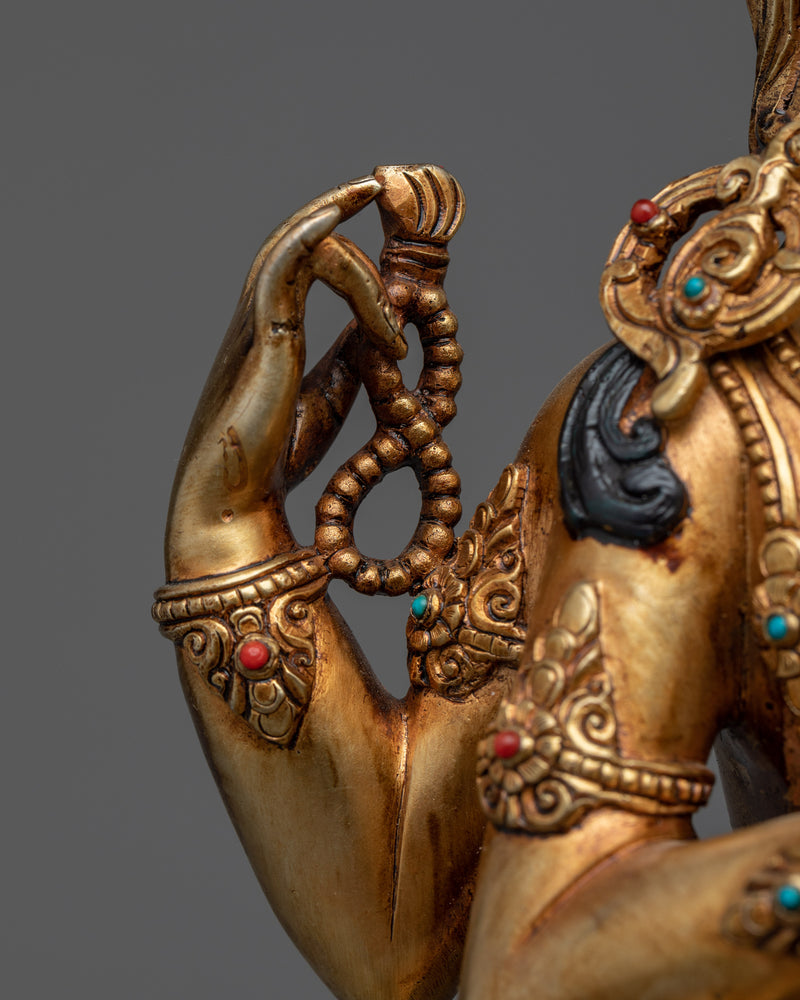 Avalokiteshvara Perfect Iconography Statue | Perfection in Art and Spirituality