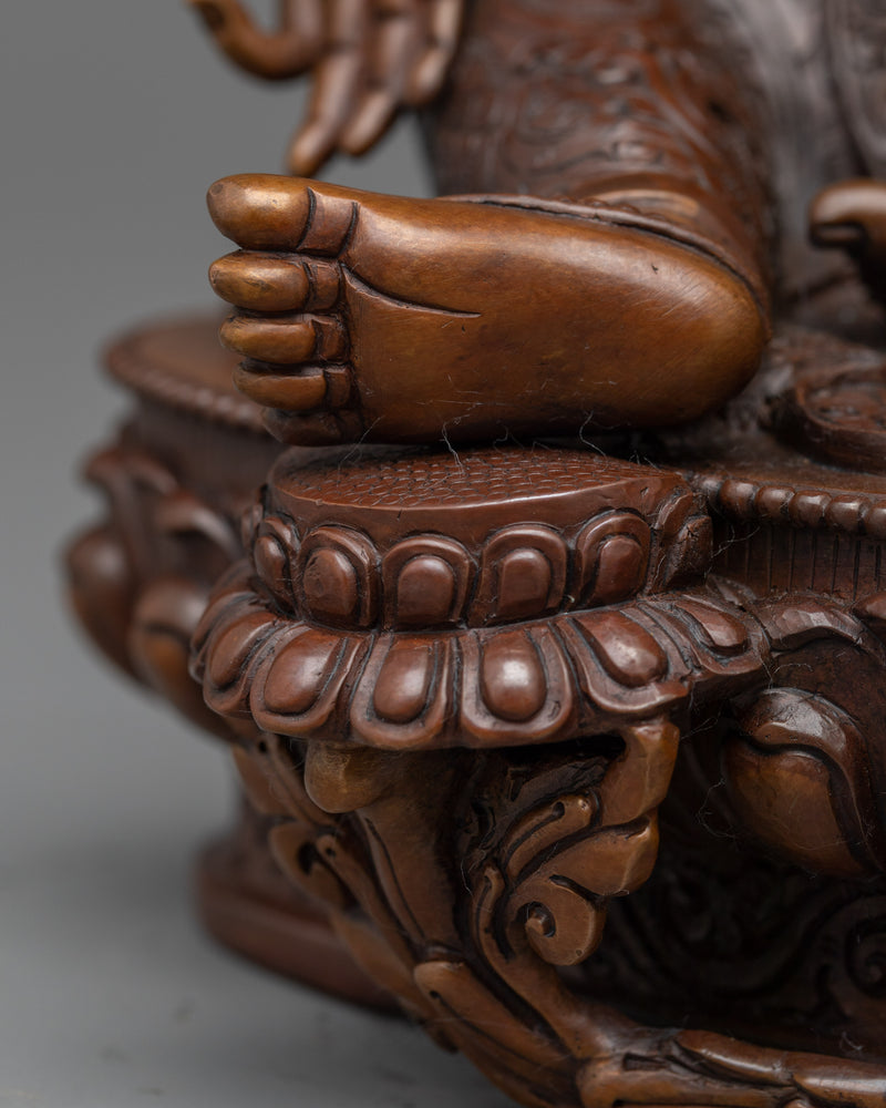 Green Tara Practice Sculpture | The Swift Liberator of Obstacles