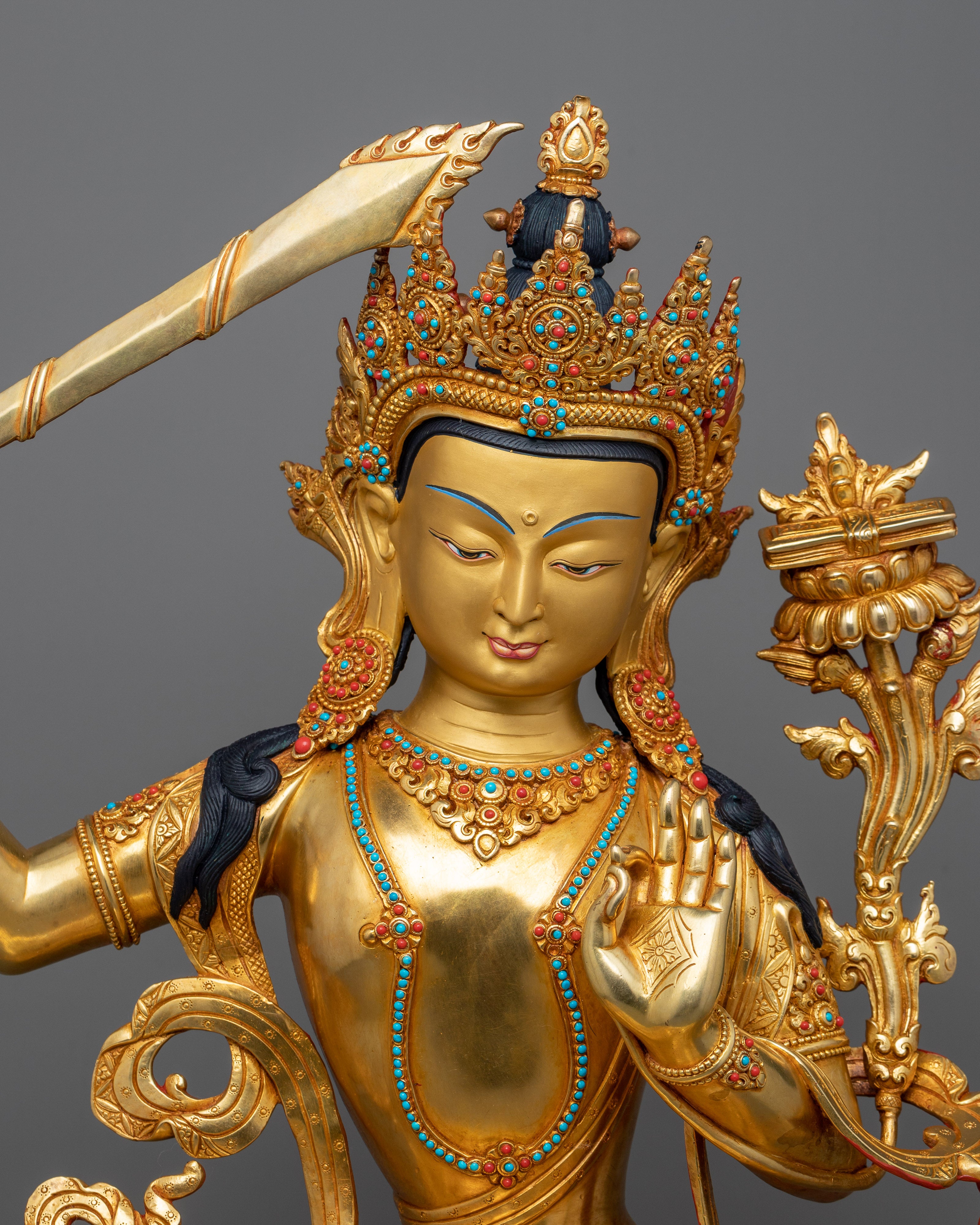 Statue For Manjushri Kadampa Centre | Lustrous Beacon of Transcendent Wisdom