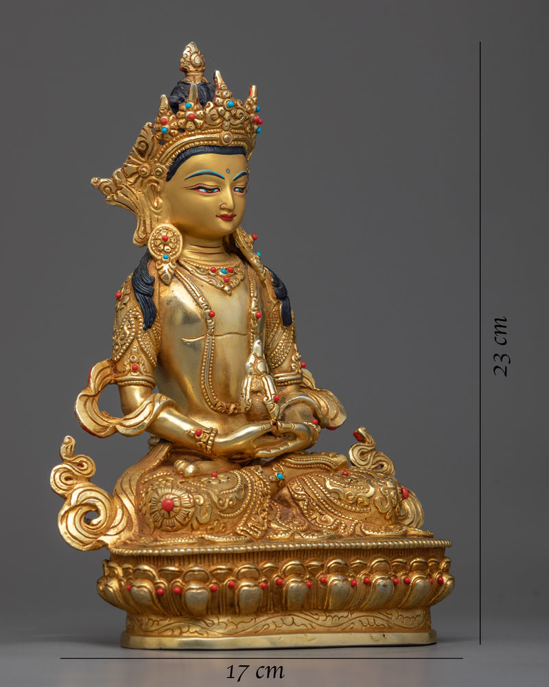 Statue For Amitayus Long Life Prayer | A Celebration of Life's Enduring Journey