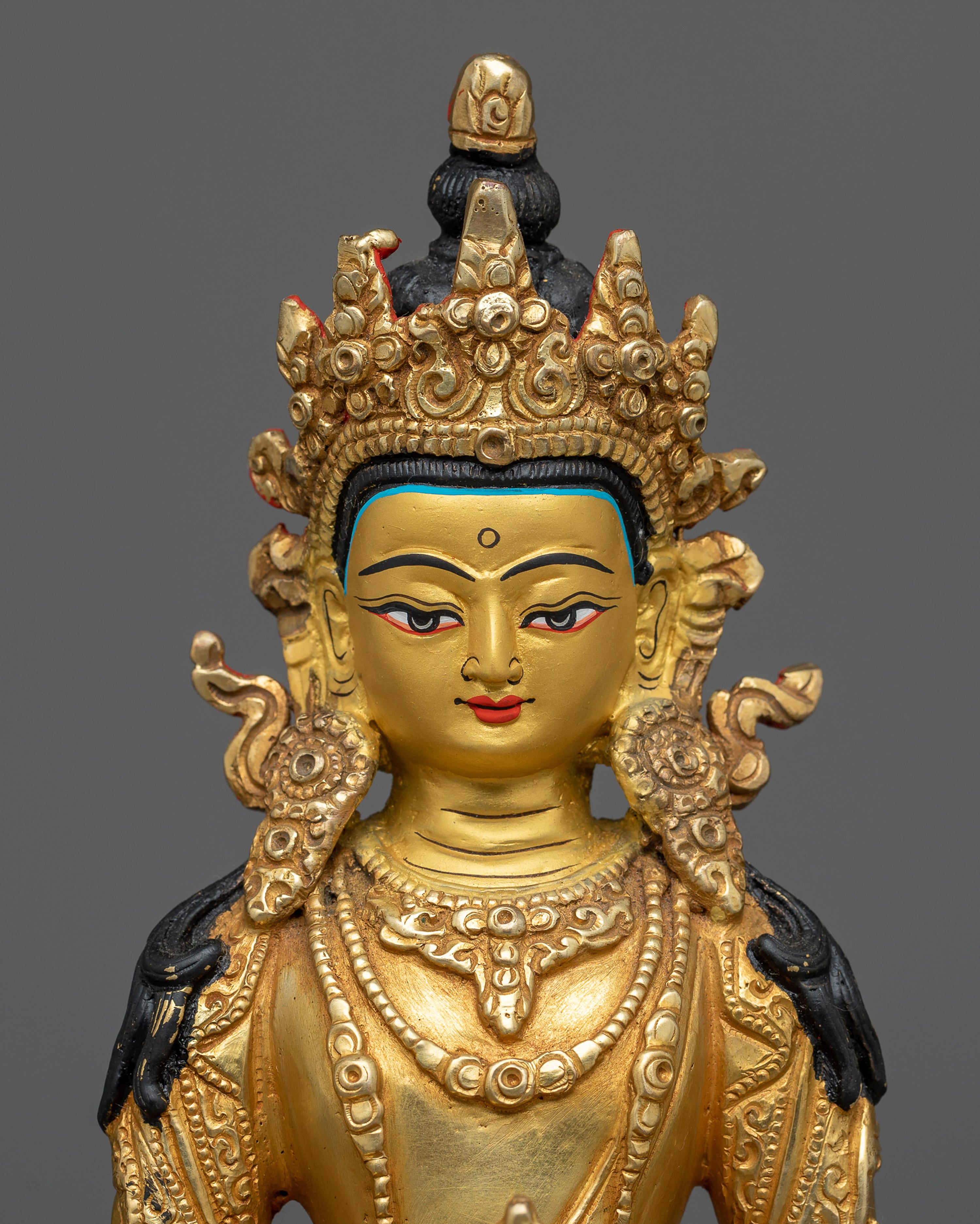Vajrayana Buddhism Rituals With Amitayus Statue | The Heartbeat of Buddhist Rituals