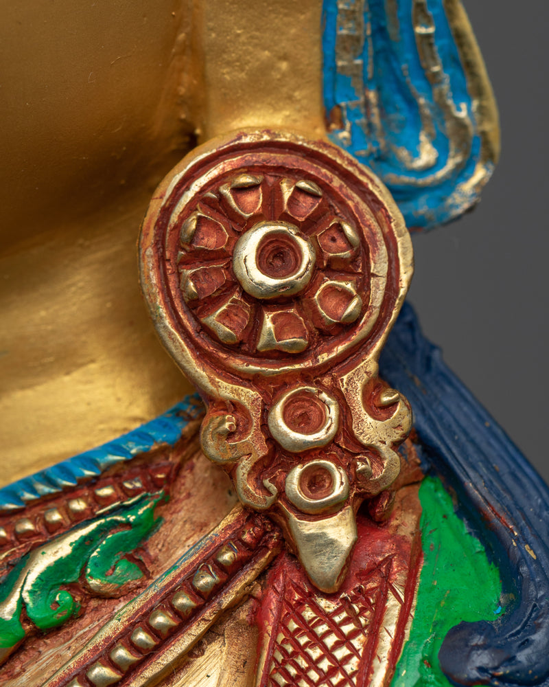 Ksitigarbha Bodhisattva Copper Statue | Immerse in the Promise of Compassion