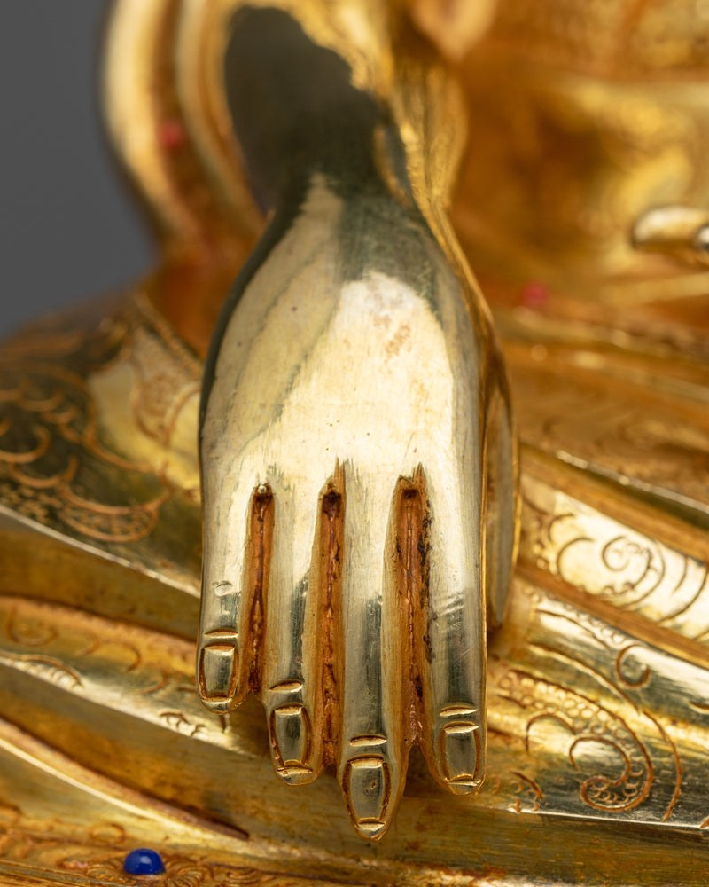Guru Zhabdrung Rinpoche Sculpture | Buddhist Copper Artwork
