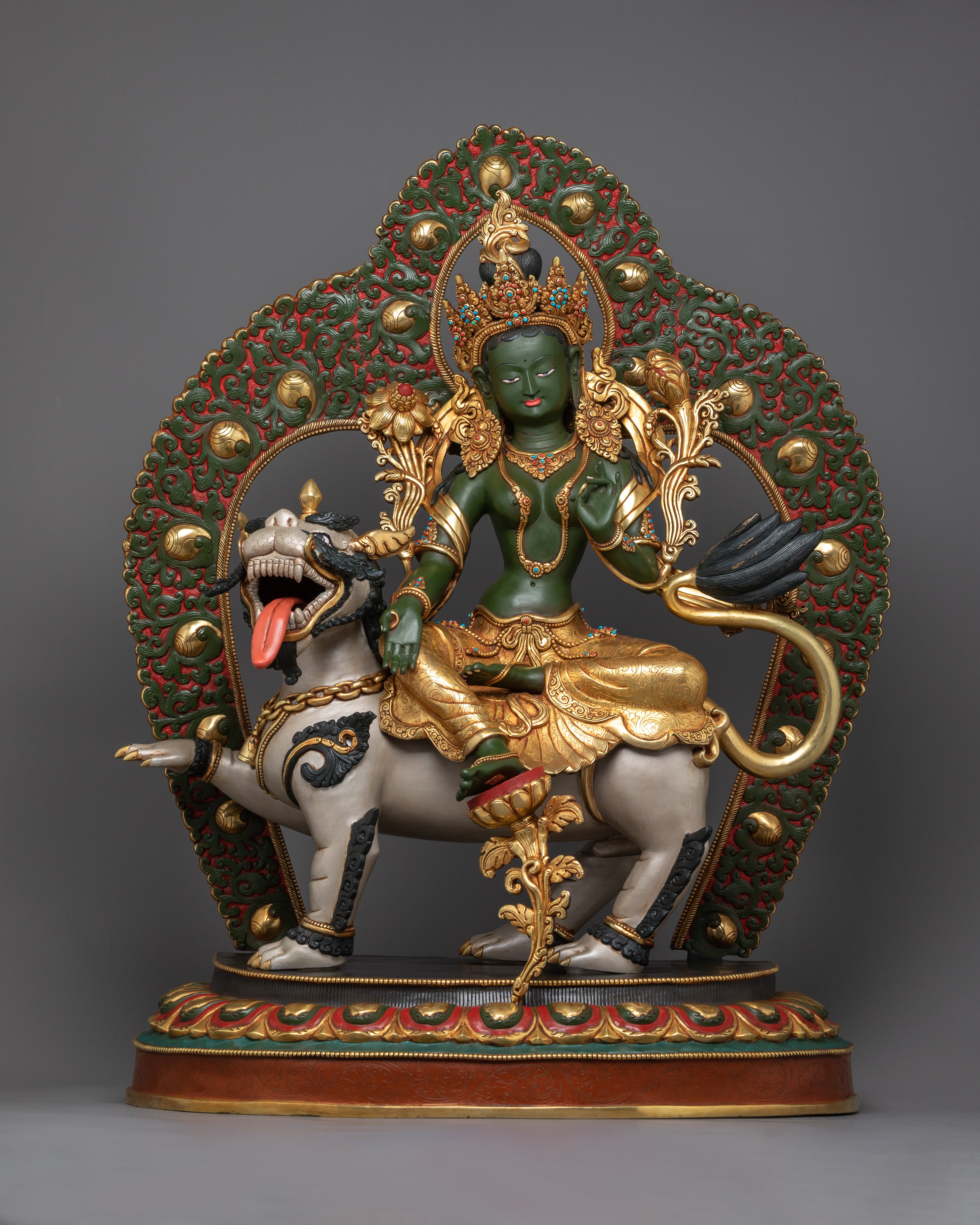 Buda Rupa Green Tara Female Buddha Rupa | Tibetan: Sgrol-ljang Statue