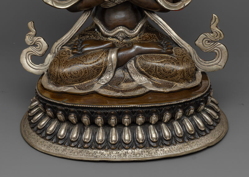 Statue for Chenrezig Tibetan Buddhist Center | Handcrafted Chenrezig Centerpiece