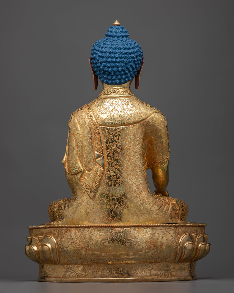 The Guru Shakyamuni Buddha Statue |  A Radiant Spiritual Beacon