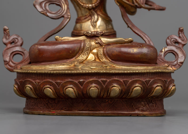Exquisite Manjushri Dharma Center Statue | A Masterpiece of Spiritual Artistry
