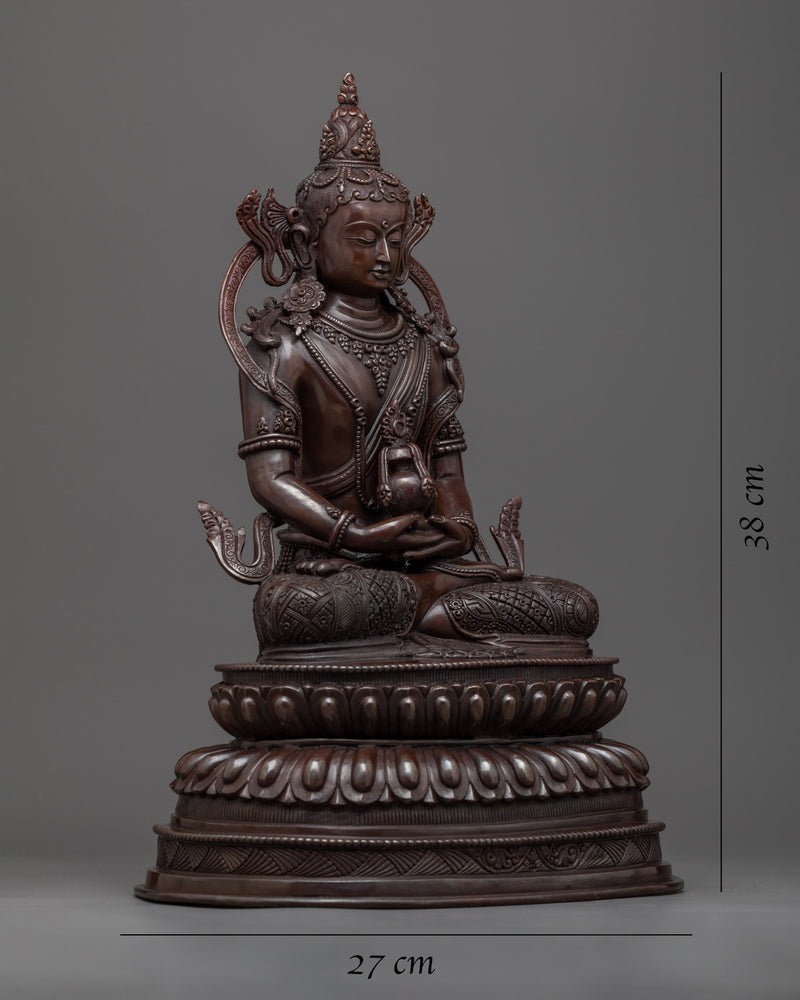 amitayus long life practice statue
