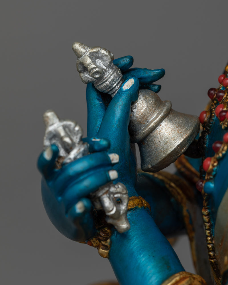 Vajradhara Dorje Chang Sculpture | Primordial Buddha in Exquisite Craftsmanship