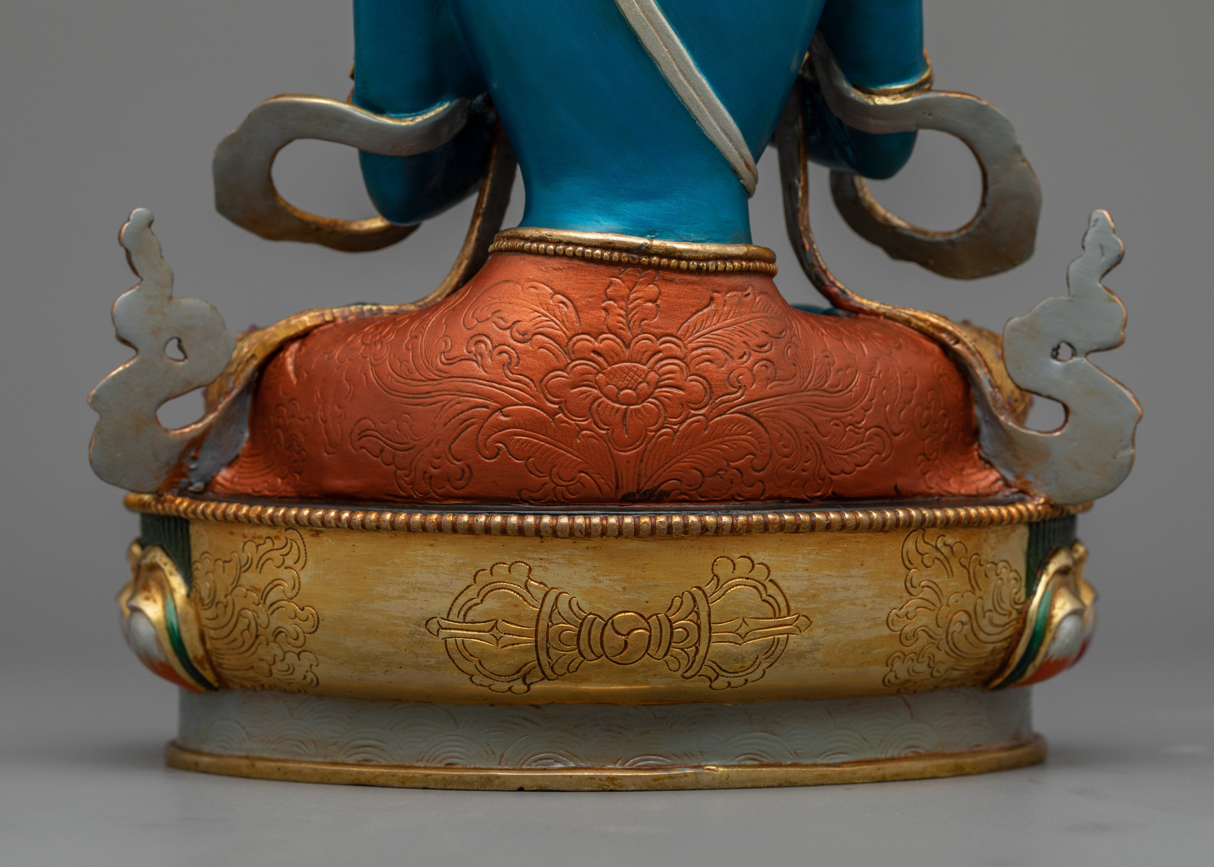 Vajradhara Dorje Chang Sculpture | Primordial Buddha in Exquisite Craftsmanship
