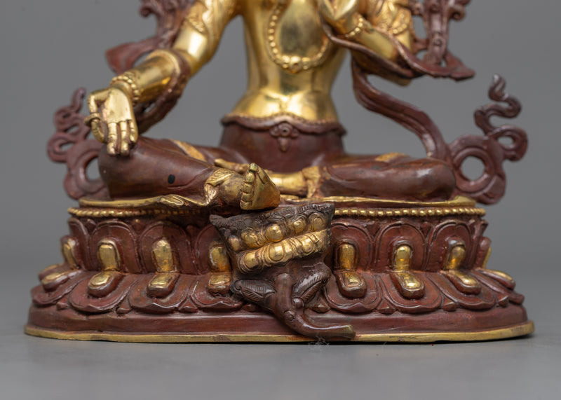 Mother Drolma Statue | Green Tara Female Buddha Figure