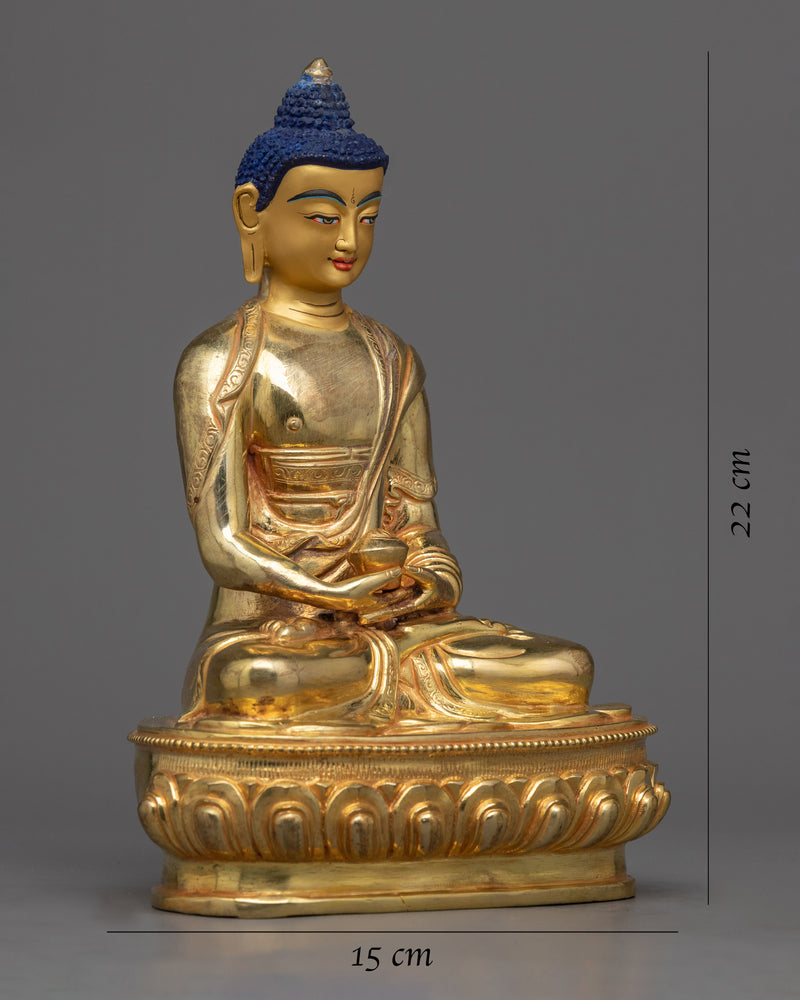 Amitabha Buddha 8.6" Statue | Handmade in Nepal