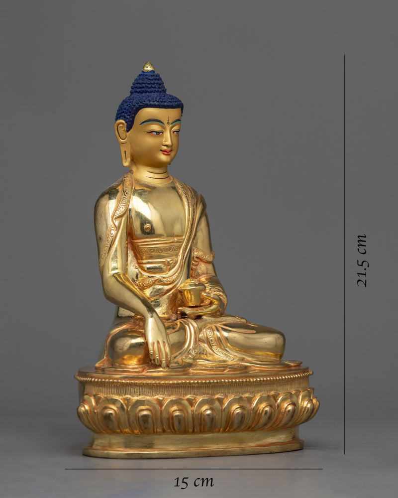 8.4" Buddha Statue | Handmade in Nepal