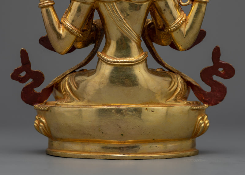 Chenrézik Statue | Four Armed Compassion of All Buddhas